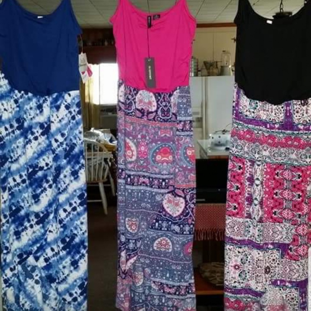 Maxi hi-lo dresses